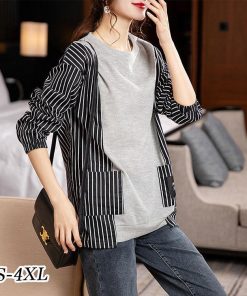 Tシャツ レディース 夏 半袖 綿 クルーネック カットソー トップス 切り替え ストライプ柄 おしゃれ コーデ UVカット きれいめ 30代 40代 コットン 20代