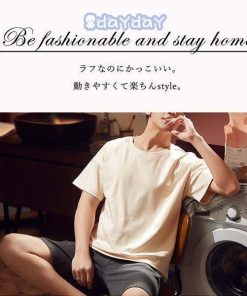 レディース 無地 カットソー Tシャツ ウエストゴム ショートパンツ 半袖 ルームウェア セットアップ 部屋着