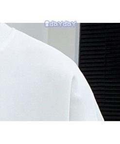 韓国ファッション プルオーバー メンズ カジュアルトップス ゆったり クルーネック 英文字プリント 春服 スウェットトレーナー 長袖Tシャツ 30代40代50代