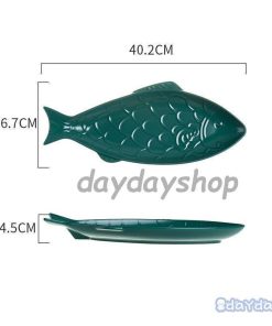 魚 ブラック お皿 カトラリー 柄 かわいい 食器 ホワイト グリーン プレート キッチン雑貨 ギフト プレゼント フィッシュ