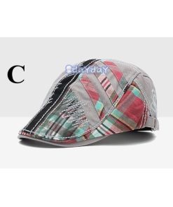 アウトドア　カジュアル　サイズ57-60cm 帽子　春  秋　メンズ ハンチング 夏 ベレー帽　メンズキャップ   　可調整　ゴルフ
