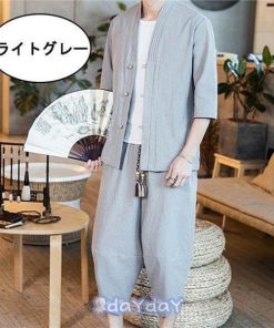 セットアップ メンズ 5分袖 夏物 2点セット トップス パンツ 七 分 丈 大きいサイズ サマー カジュアル ブランド 服 夏 コーデ