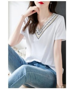 Tシャツ レディース 夏 新作 40代 半袖 ニットトップス 白Tシャツ ショット丈ニットソー 薄手 ゆったり カットソー 30代 おしゃれ 50代 大人