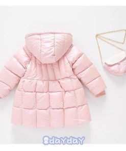 子供服 女の子 ダウンコート 中綿コート フード付き ジャケット キッズコート 冬着 子供コート キッズ服 女の子服 防寒コート ロングコート 中綿 子供コー