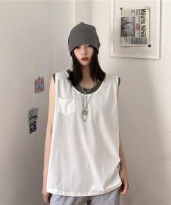 Tシャツ レディース トップス 40代 ベスト 綿 白 ニット 春夏 カットソー 新作 大きいサイズ シンプル UVカット 韓国風 かわいい おしゃれ 20代 30代 40代