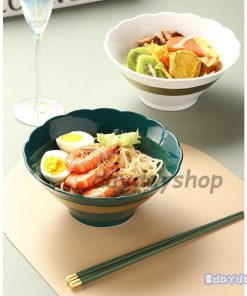 食器 キッチン雑貨 カトラリー お皿 プレート ギフト プレゼント どんぶり ラーメン丼 器 麺 シンプル グリーン そば うどん