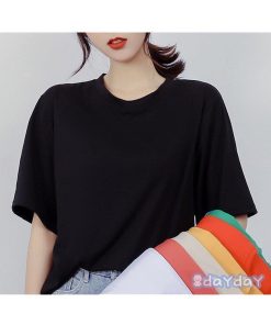 訳あり カットソー 半袖 ブラック 着痩せ トップス カラフル T-shirt ホワイト オーバーサイズ レディース 夏 定番 大きいサイズTシャツ 春 激やセール中