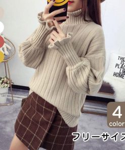 セーター レディース 40代 ニット 春 韓国風 長袖 セーター ニット 30代 トップス 大きいサイズ あったか ゆったり おしゃれ 大人 可愛い 体型カバー