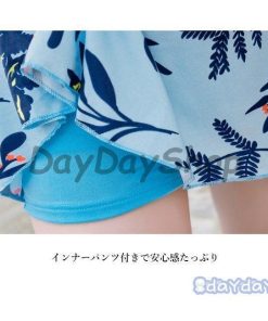 スイムウェア スイミング ビキニ 水泳服 タンキニ 上下２点セット 花柄 セパレート 体型カバー 水着 バストアップ レディース ビーチウェア