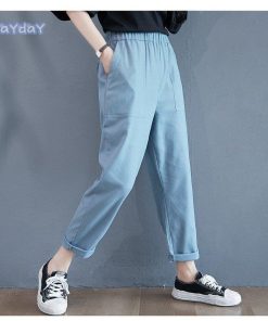 パンツ 綿麻パンツ サルエルパンツ テーパードパンツ ボトムス レディース カジュアル ポケット付き ゆったり コットン リネン 綿麻 大きいサイズ 綿 麻 コーデ