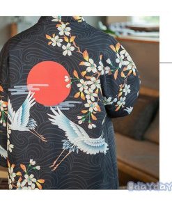 羽織 男性用 メンズ 浴衣風 甚平 着物 はおり アウター 刺繍 復古 和式 涼しい 夏服 カジュアル 夏 花火大会