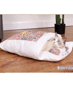 ペットベッド ふわふわ ソフト 猫グッズ ペットハウス 大きい キャットハウス 寝袋 かわいい ふとん 猫ベッド クッション ペット布団 Pet 可愛い