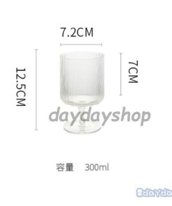 お茶用品 キッチン用品 グラス デザートグラス 涼し気 高見え シンプル 来客用 透明 ジュース コップ 食器