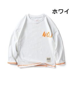 長袖Tシャツ 綿 トップス 韓国子供服 キッズ 大きいサイズ 男の子 ジュニア プリント カジュアル シンプル 保育園 幼稚園 入園 春新作 100 120 130 150 110 140