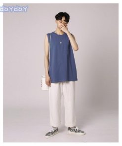 無地 袖なしTシャツ ゆったり 夏 サマーTシャツ ノースリーブ 丸首 カットソー 夏Tシャツ クルーネック メンズ 男性 Tシャツ タンクトップ