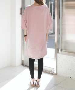 ワンピース レディース 40代 キレイめ マキシ丈ワンピース ロングTシャツ 春夏 無地 半袖ワンピース ゆったり オシャレ 着痩せ 大きいサイズ 韓国風 50代 30代