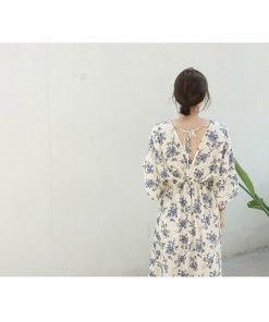 シャツワンピース レディース 40代 マキシワンピース 花柄 春夏 シフォン フレアスカート きれいめ 韓国風 20代 30代 50代 UVカット マキシ ゆったり