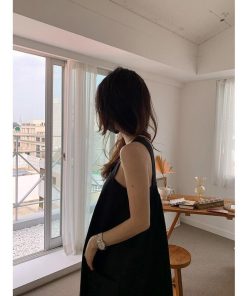 ワンピース レディース 40代 膝丈 春夏 キャミソール ワンピース フレアスカート 綿 きれいめ 韓国風 大人 結婚式 パーティードレス 30代 20代