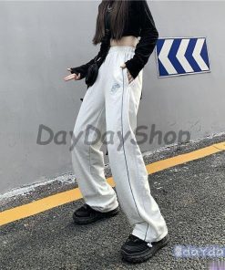 ダンスウェア ストリート風 カジュアル ズボン レディース 運動パンツ ステージ 公演服 ストレートパンツ HIPHOP ゆったり ヒップホップ 原宿風