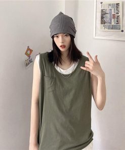 Tシャツ レディース トップス 40代 ベスト 綿 白 ニット 春夏 カットソー 新作 大きいサイズ シンプル UVカット 韓国風 かわいい おしゃれ 20代 30代 40代