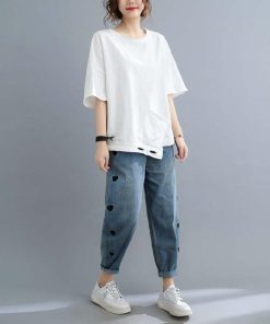 Tシャツ レディース トップス 40代 半袖 綿 春夏 新作 カットソー 新作 大きいサイズ シンプル インナー UVカット 韓国風 おしゃれ 30代 40代 かわいい 20代