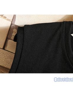 おしゃれ ノースリーブ カットソー タンクトップ メンズ 猫柄 ストレッチ 30代 トップス Tシャツ 20代 夏