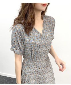 ワンピース レディース 40代 マキシワンピース 春 夏 半袖 ワンピース シフォン 花柄スカート 大きいサイズ  韓国風 ゆったり オシャレ 30代 大人 お出かけ 50代