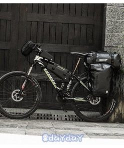 3in1 自転車用 パニアバッグ 20L キャリアバッグ サイクルバッグ 大容量 収納 撥水 サイドバッグ 多機能 ロードバイク パニエ リアサイドバッグ リアバッグ