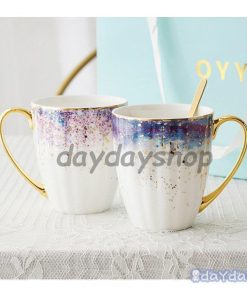 気品 ブルー パープル コーヒー ゴールド 上質 キッチン用品・食器 華やか エレガント ティーカップ お茶用品 マグカップ