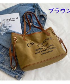 トートバッグ レディース キャンバス 帆布 ショルダーバッグ かばん 肩掛け 手持ち 綿麻 おしゃれ 鞄 通勤 通学 かわいい 軽量 30代 大容量 40代 50代 お洒落