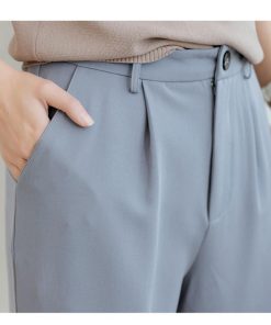 テーパードパンツ レディース 九分丈 パンツ 春 夏 新作 ロングズボン 無地 大きいサイズ ストレートパンツ ハイウエストパンツ 50代 オシャレ 30代 40代