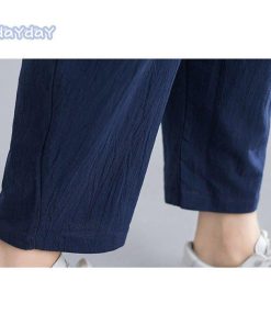 テーパードパンツ パンツ サルエルパンツ 綿麻パンツ ボトムス レディース カジュアル ポケット付き ゆったり コットン リネン 大きいサイズ 春 綿麻 コーデ