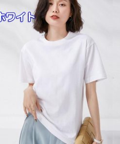 Tシャツ レディース トップス 春夏 40代 新作 半袖Tシャツ おしゃれ 韓国風 大きいサイズ きれいめ カジュアル 大人 ゆったり 20代 白 シンプル 30代 黒