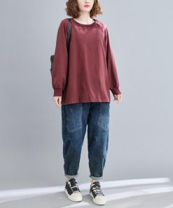 Ｔシャツ トップス レディース 40代 韓国風 秋冬 新作 きれいめ 体型カバー ゆったり 50代 大きいサイズ 30代 おしゃれ お洒落