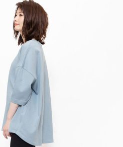 Tシャツ レディース トップス 40代 半袖 綿 白 ニット 春夏 カットソー 新作 大きいサイズ シンプル UVカット 韓国風 かわいい 30代 おしゃれ 20代 40代